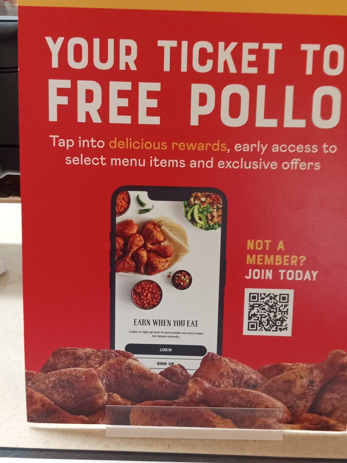 El Pollo Loco меню