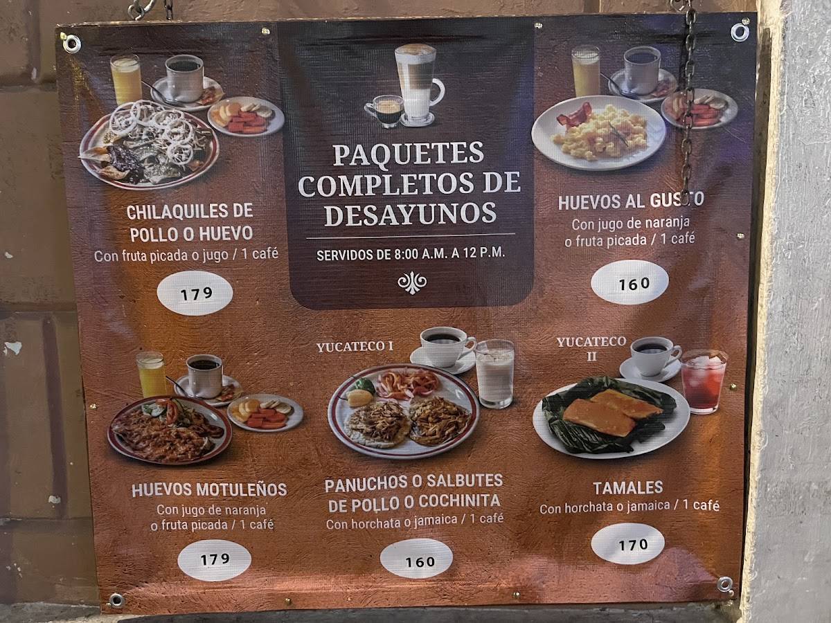 El Trapiche меню