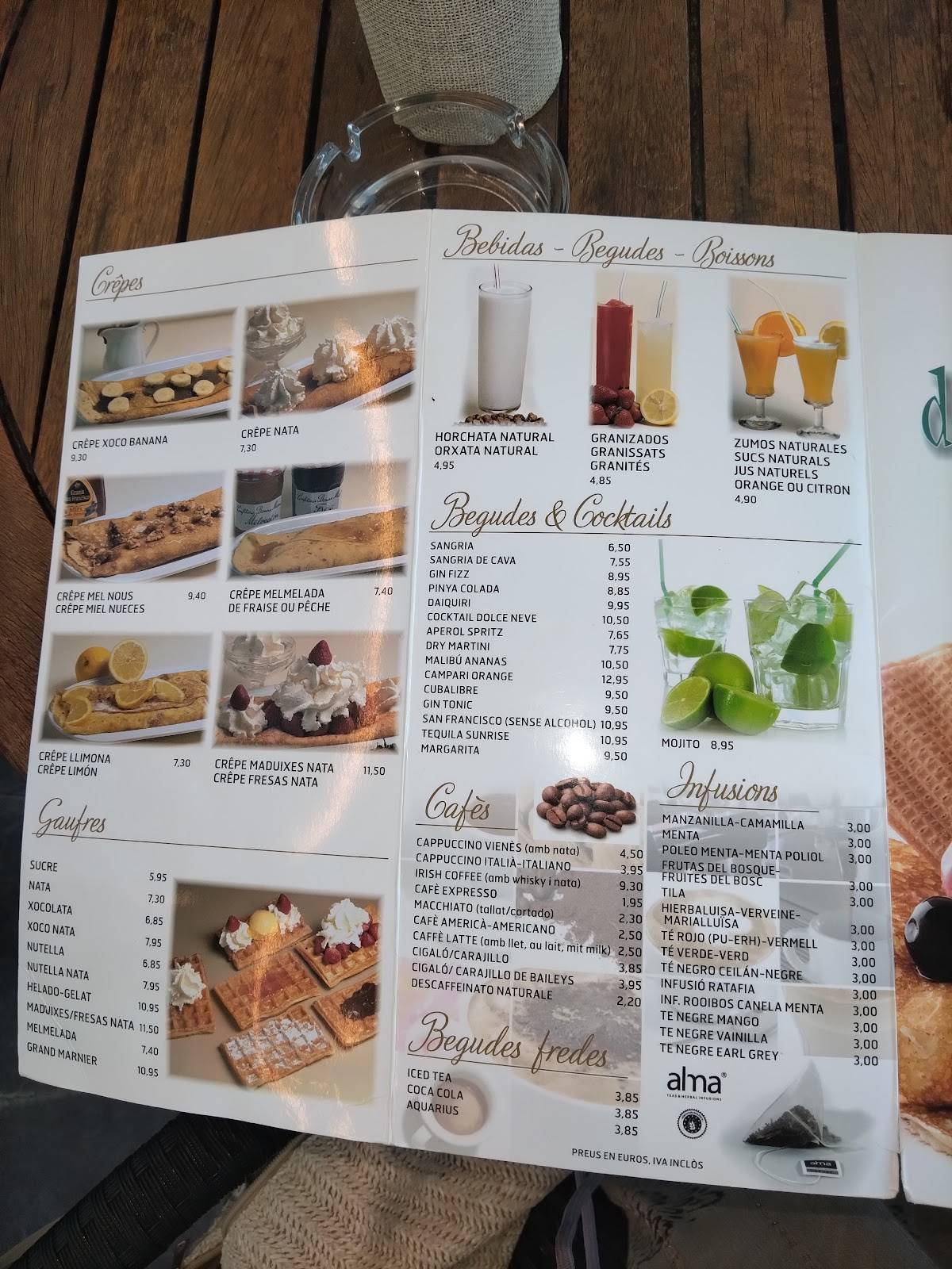 Empordà Restaurant меню