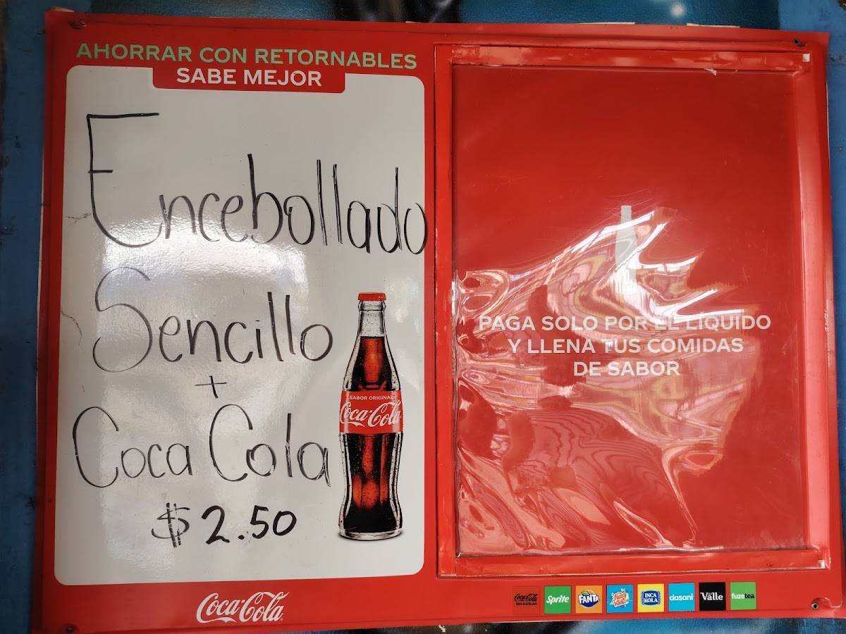 Encebollados Mary меню