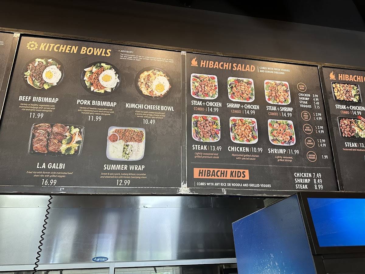 F&F Japanese Grill меню