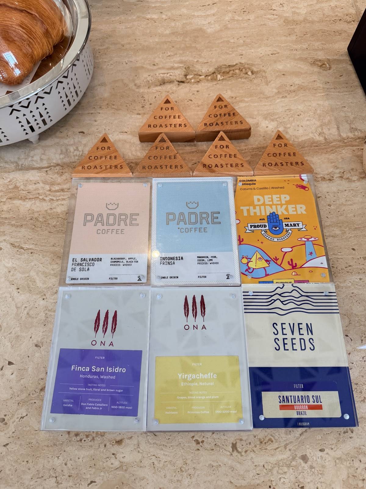 FOR COFFEE ROASTERS меню