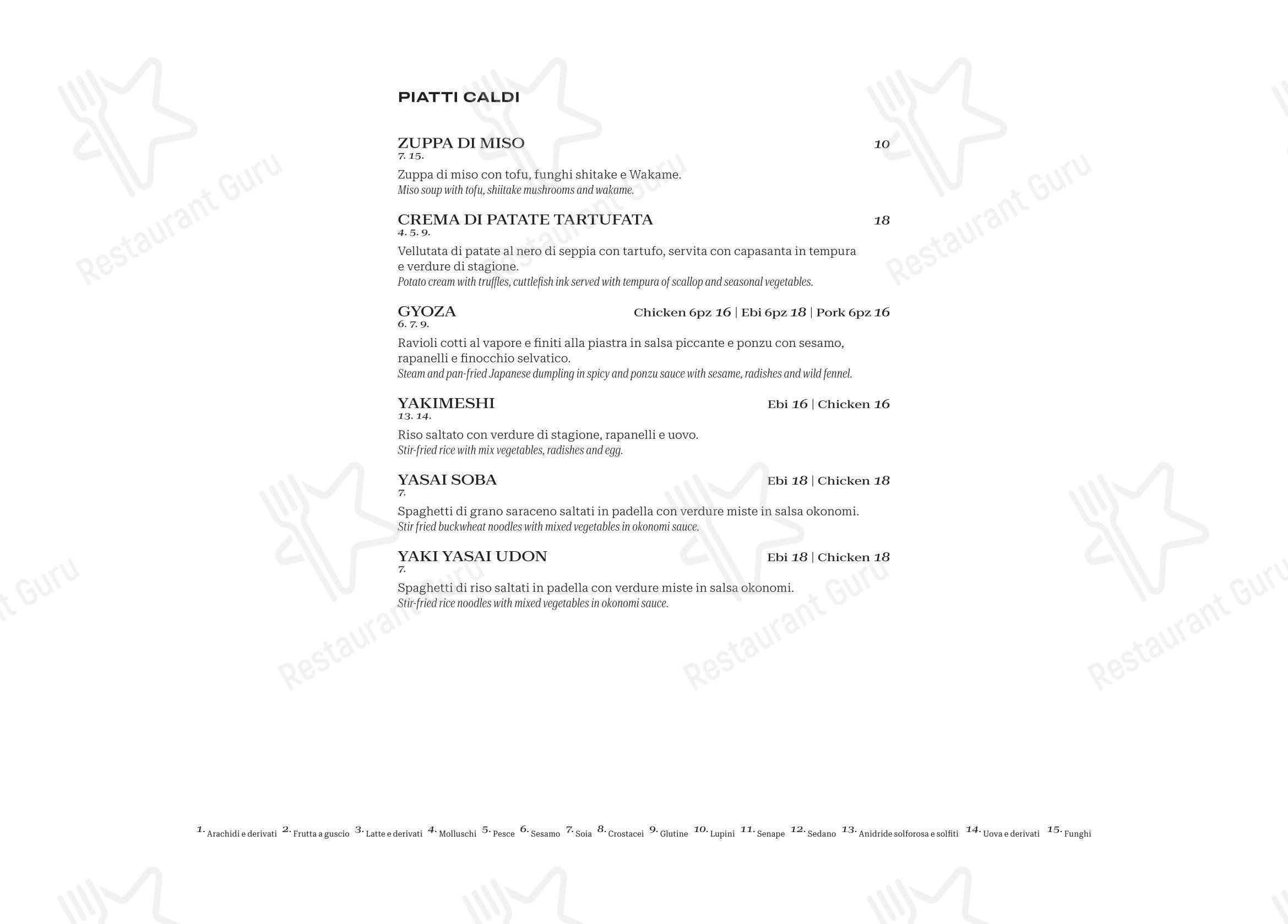 Finger's Restaurant Rome в Риме - Меню напитков