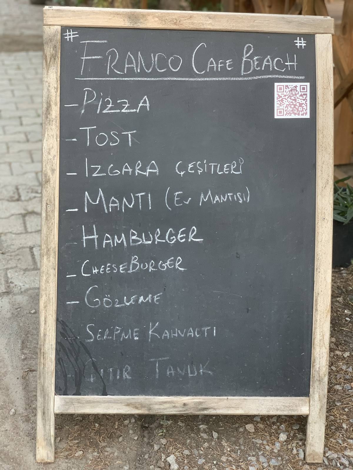Franco Pizza Beach меню
