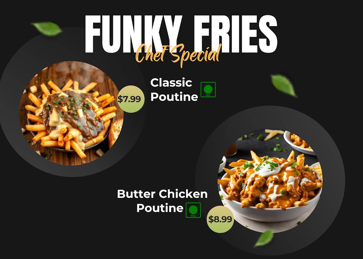 Funky Fries меню