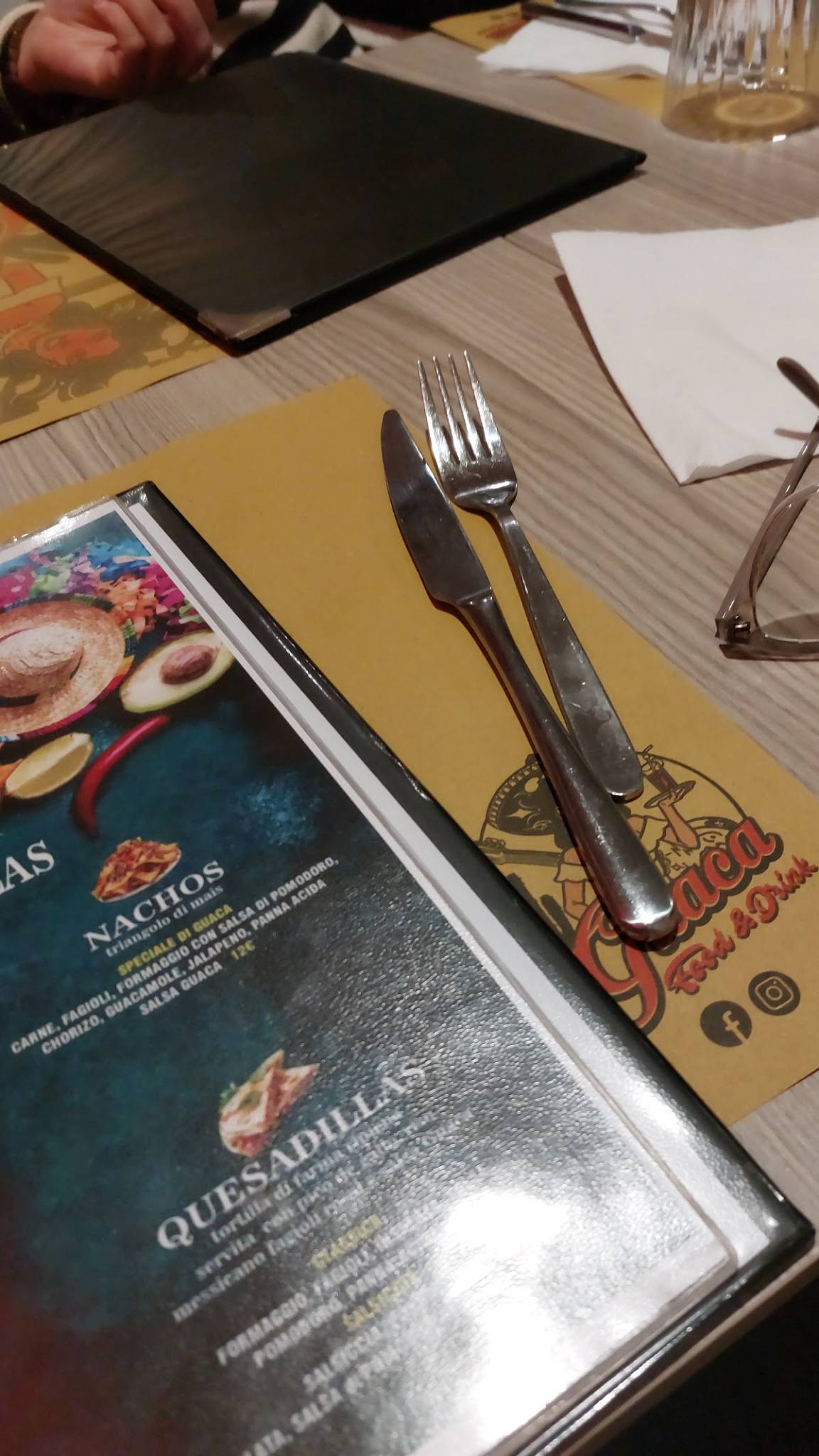 Guaca Ristorante Messicano меню