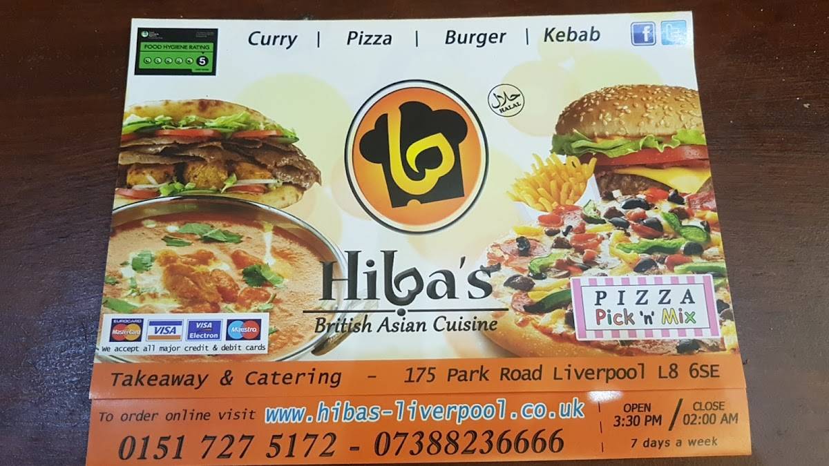 Hiba's Cuisine меню
