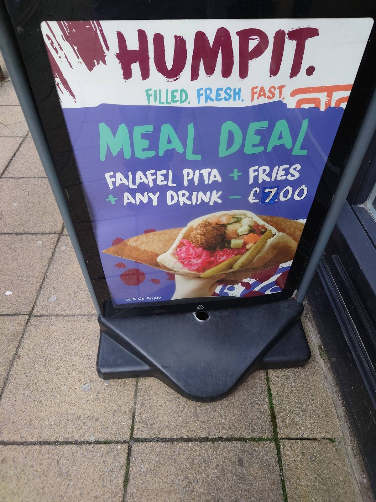 Humpit- The Hummus & Pita Bar меню