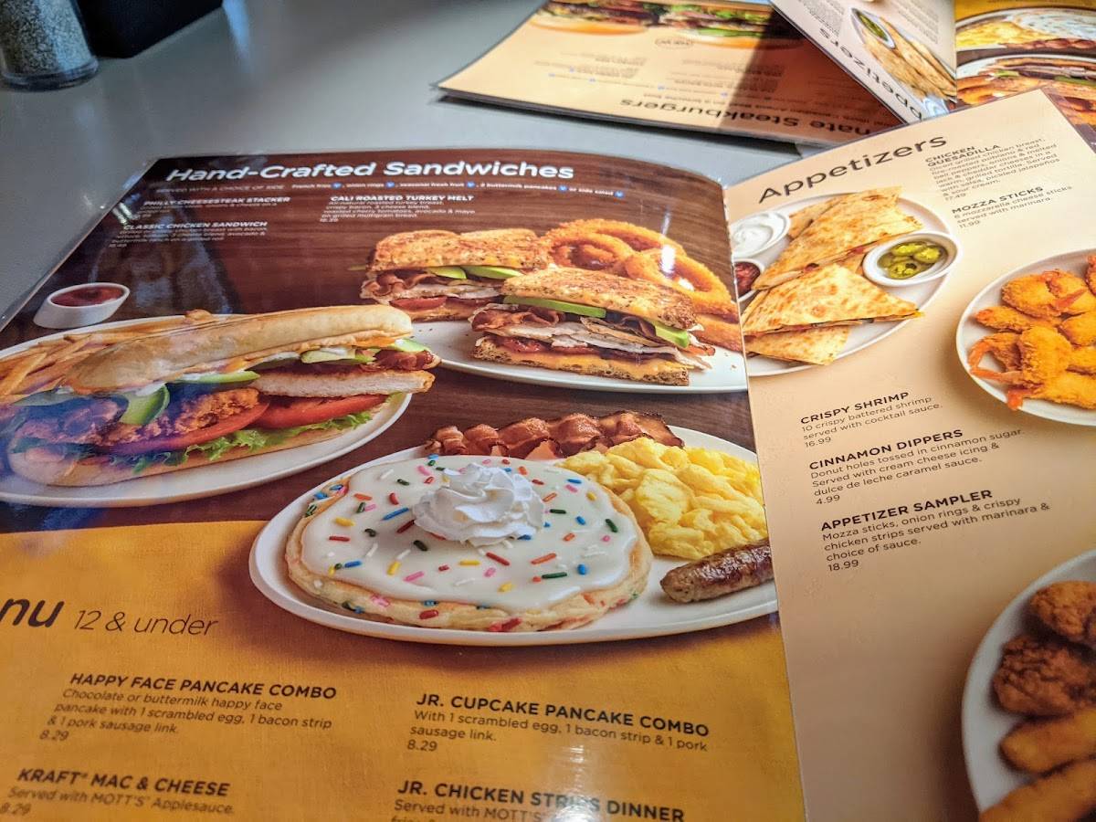 IHOP меню