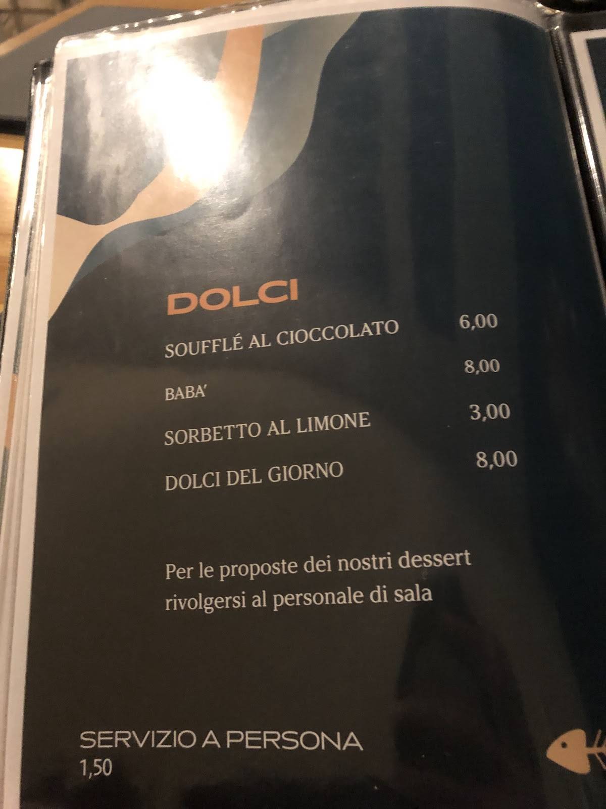 IODIO меню