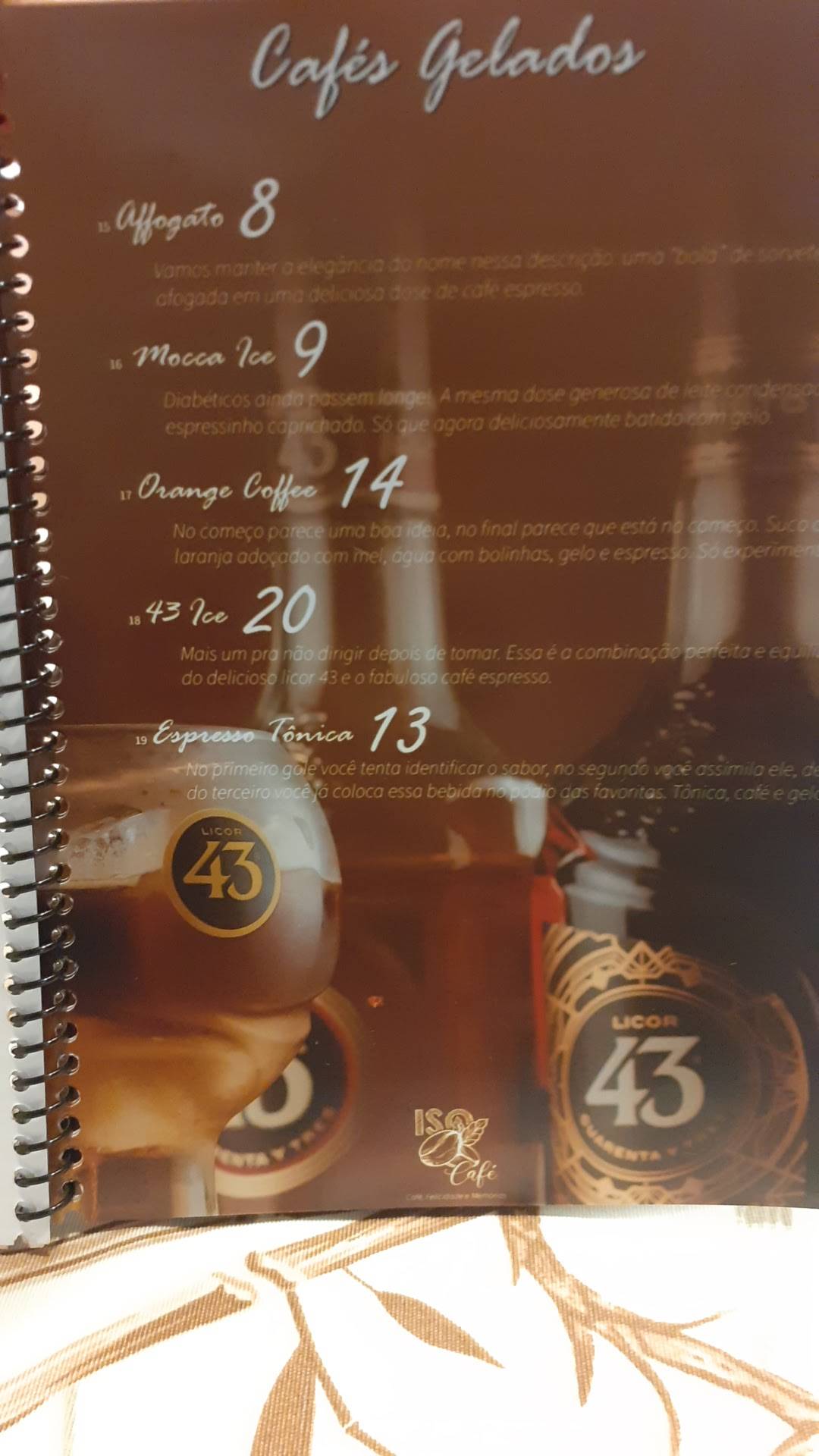 Iso Café меню