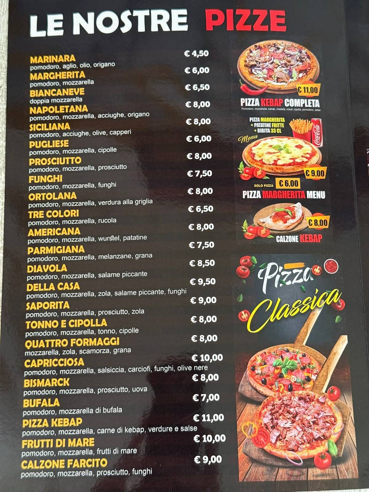İstanbul Experia 2 меню