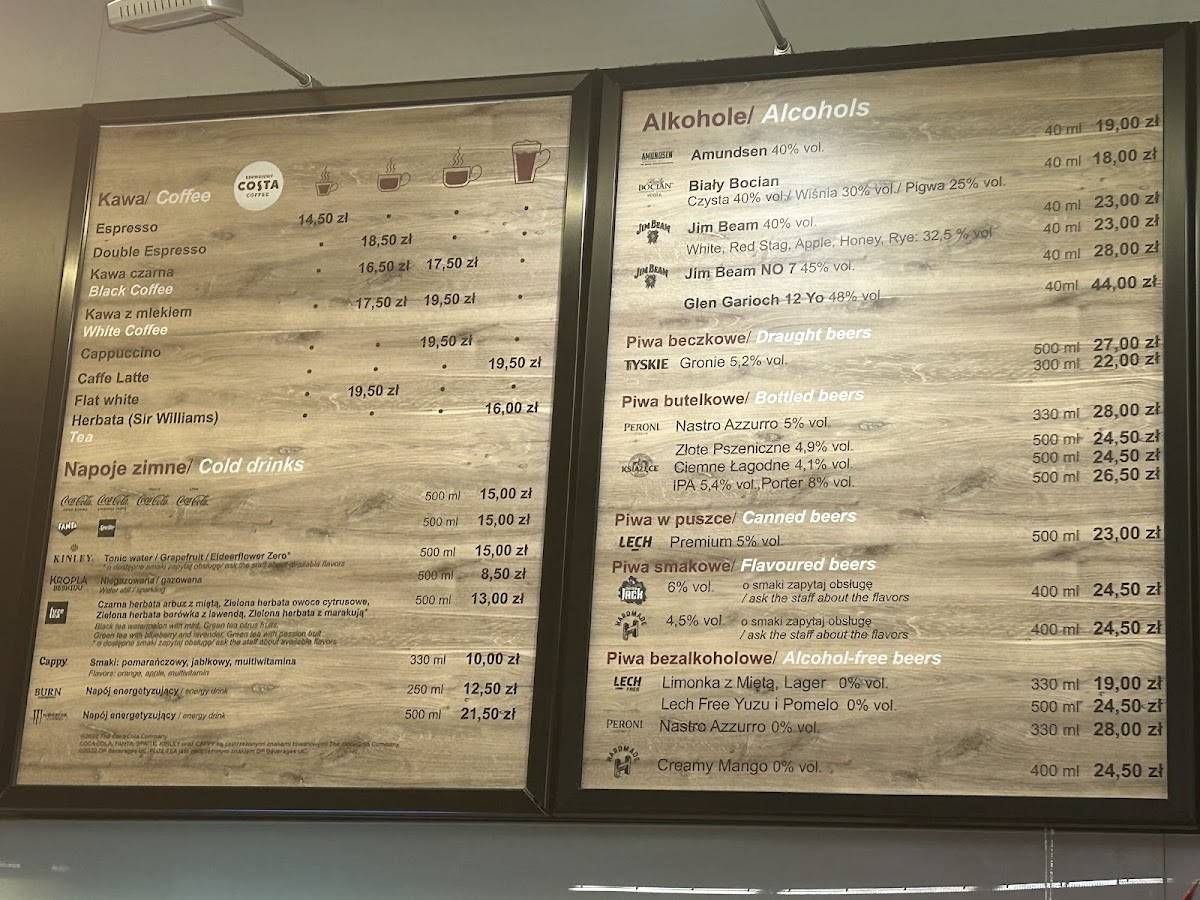 Jet Bistro меню
