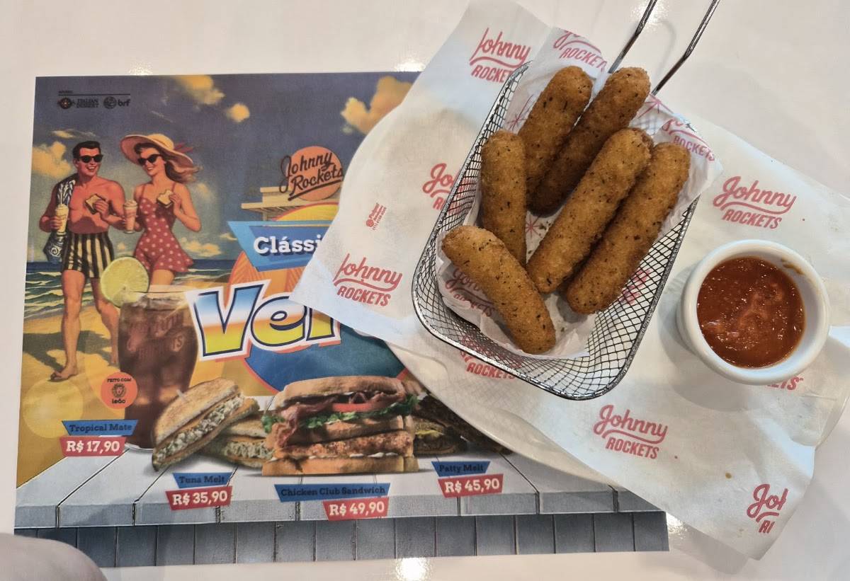 Johnny Rockets меню