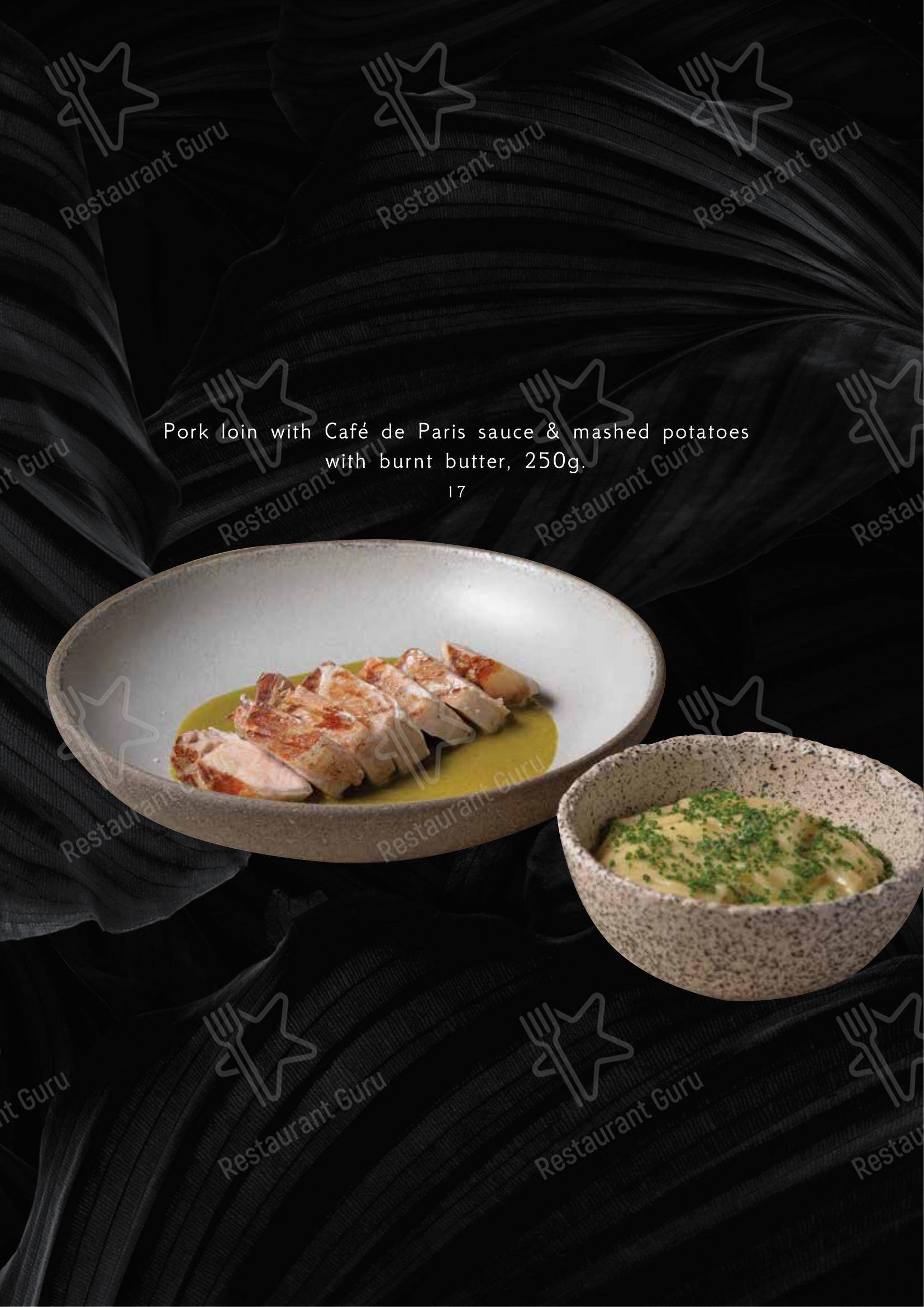 Меню ресторана KAI Seaside Flavours в Ретимне