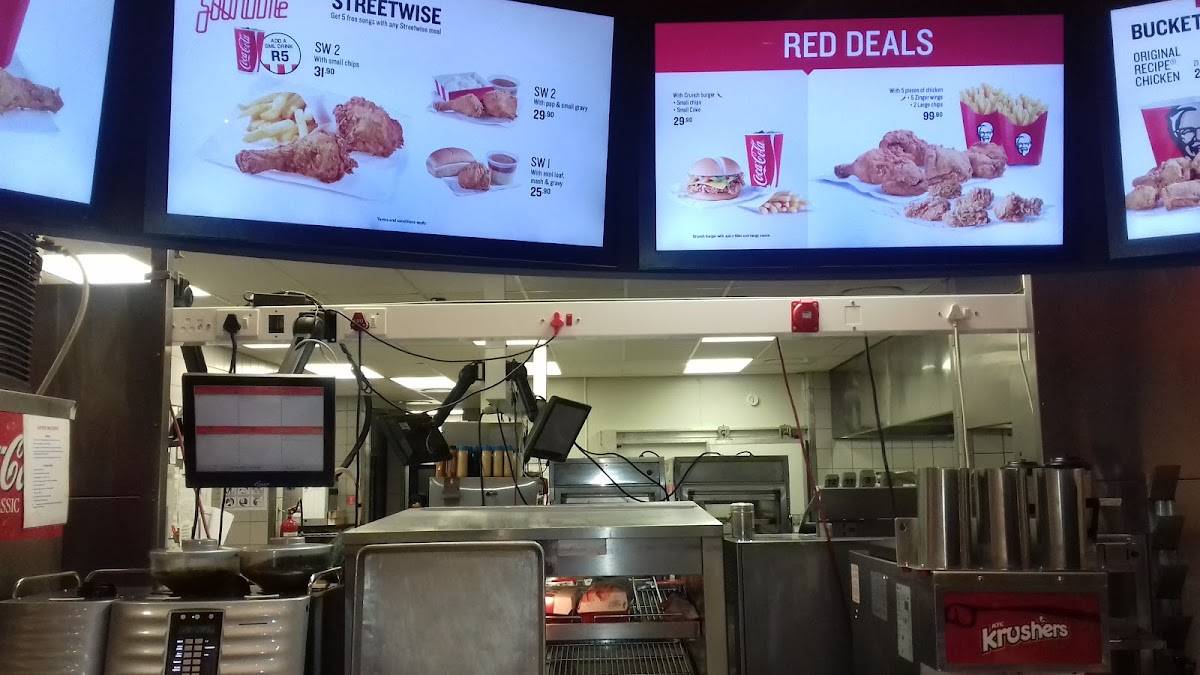 KFC Riversdale меню