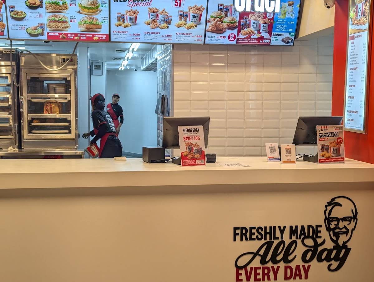 KFC меню