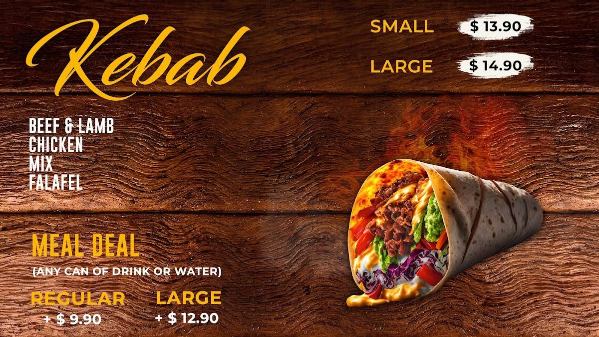 Kebabbeat Springfield меню