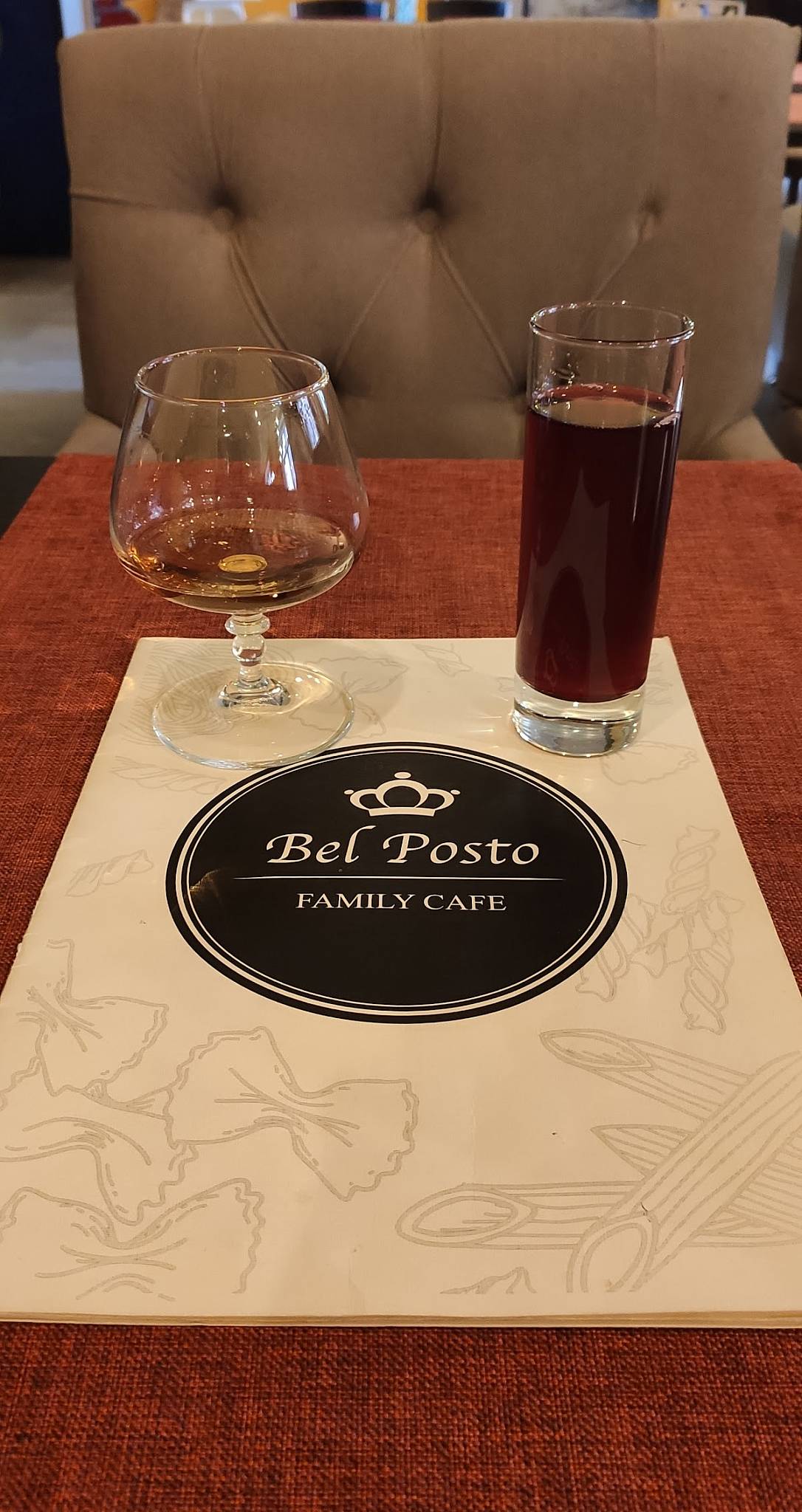 Bel Posto меню