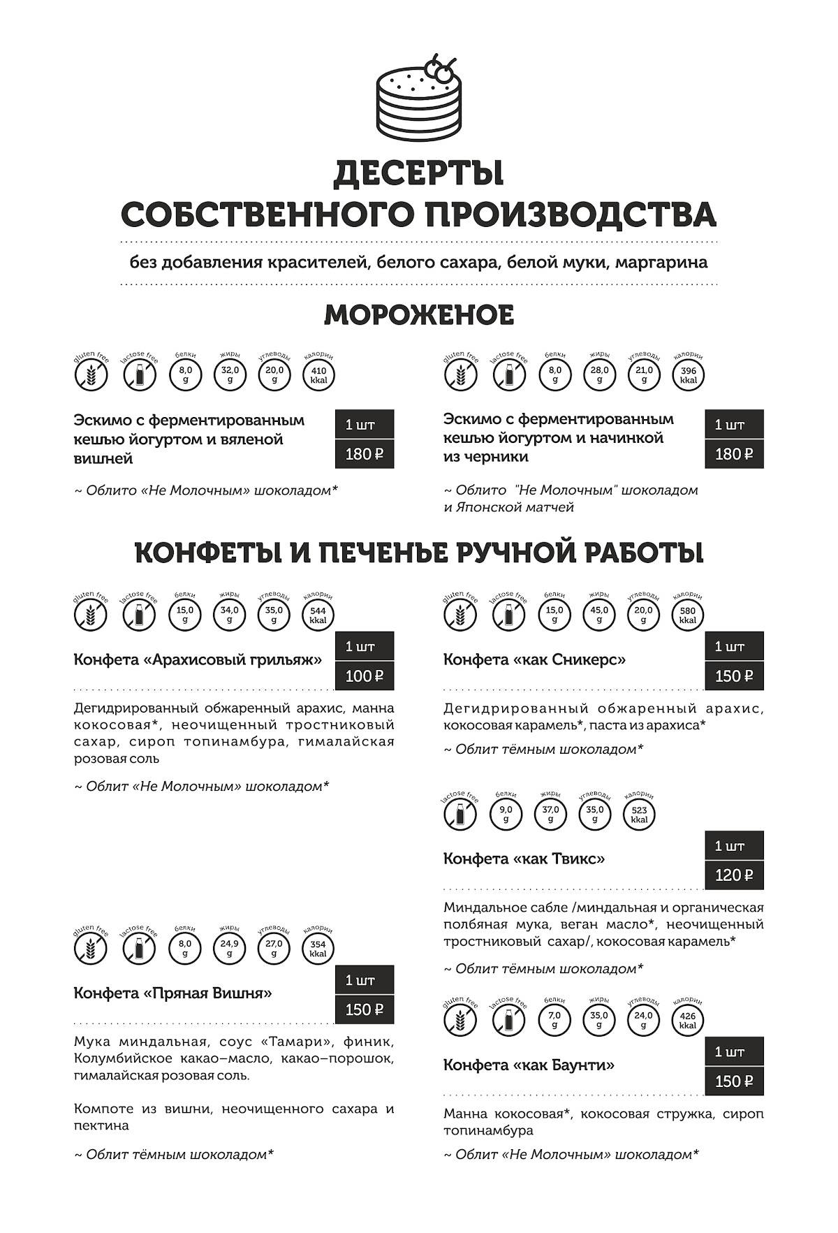 Крапива меню