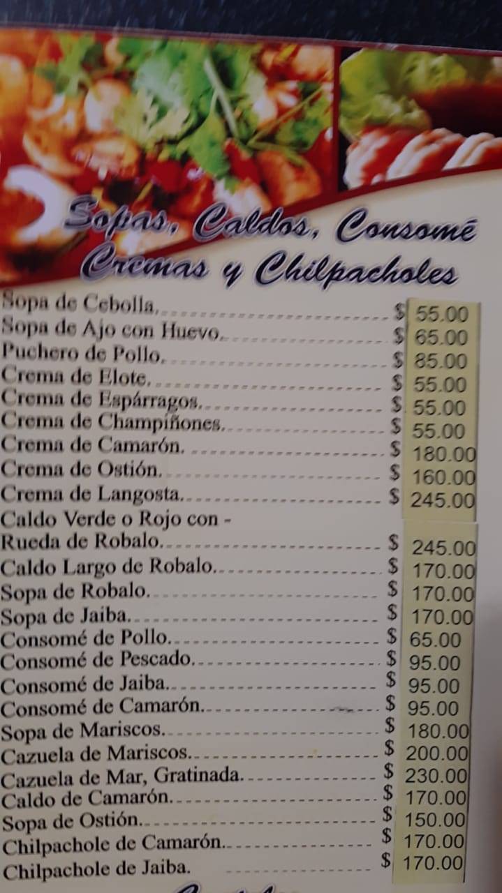 Las Redes Restaurante меню