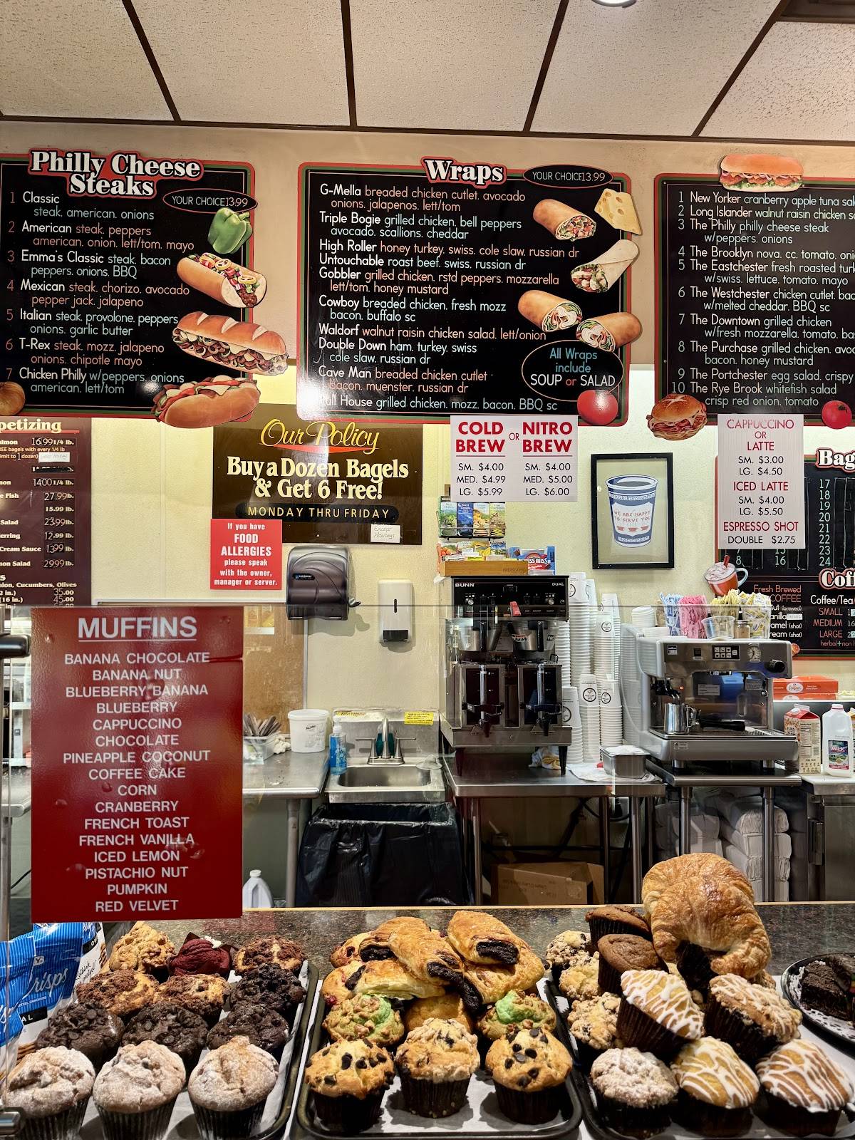 Lenny's Bagels меню