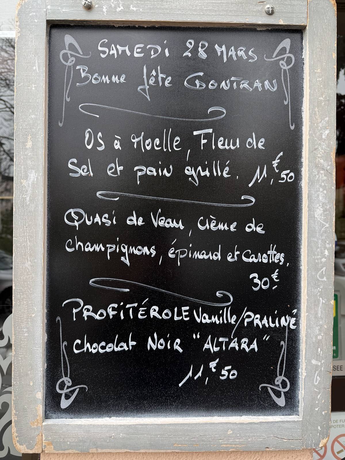 Les Racines меню