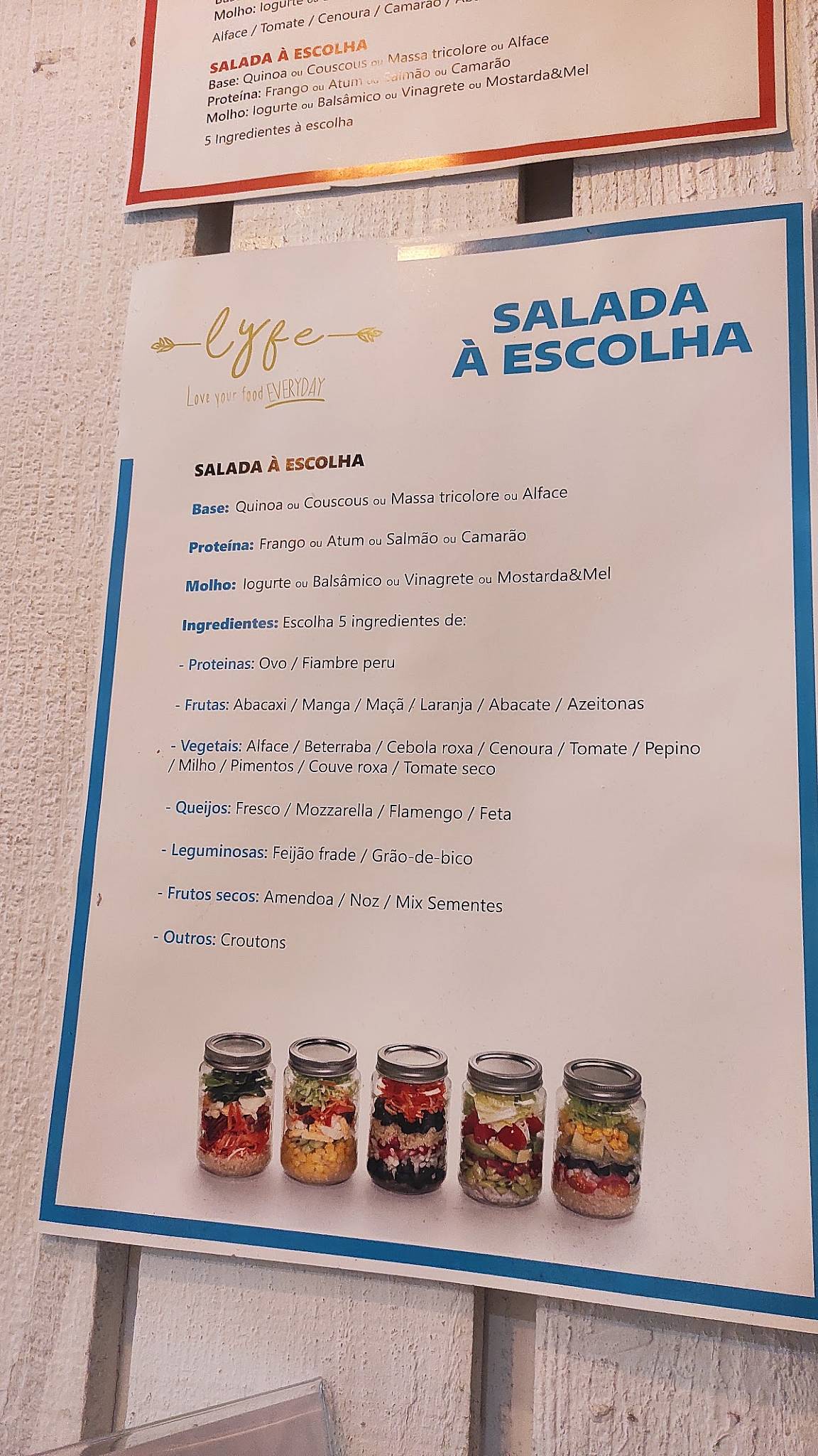Lyfe Forum Madeira меню