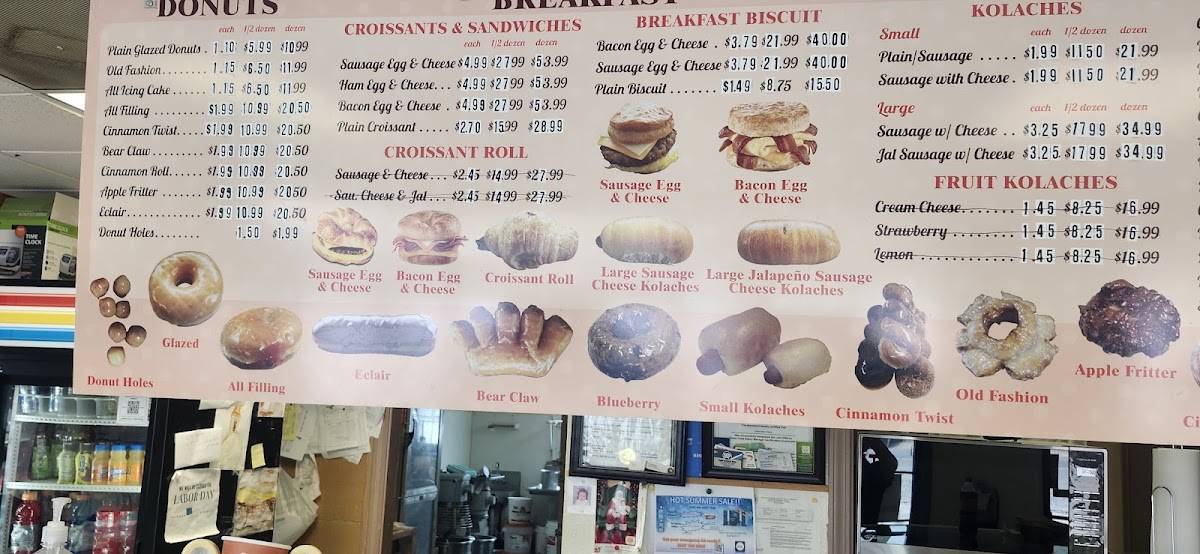 Lytle Donuts меню