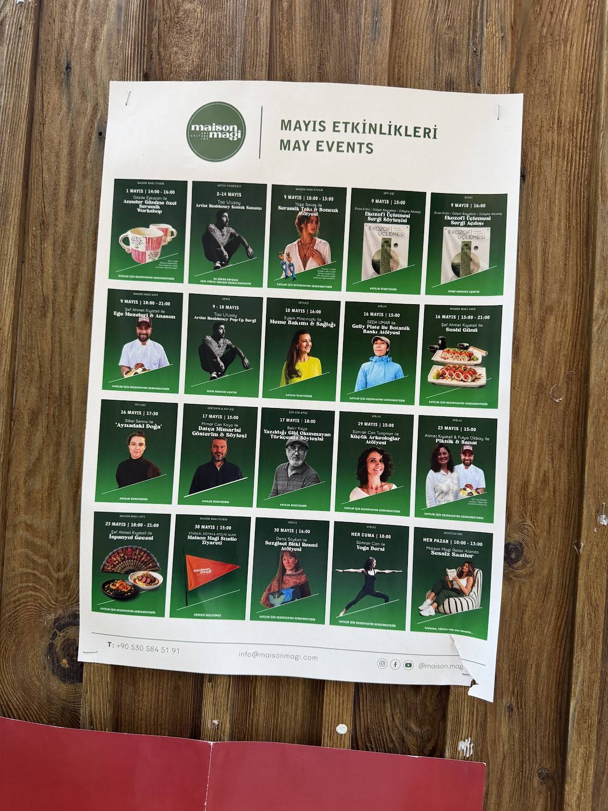 MAISON MAGI меню