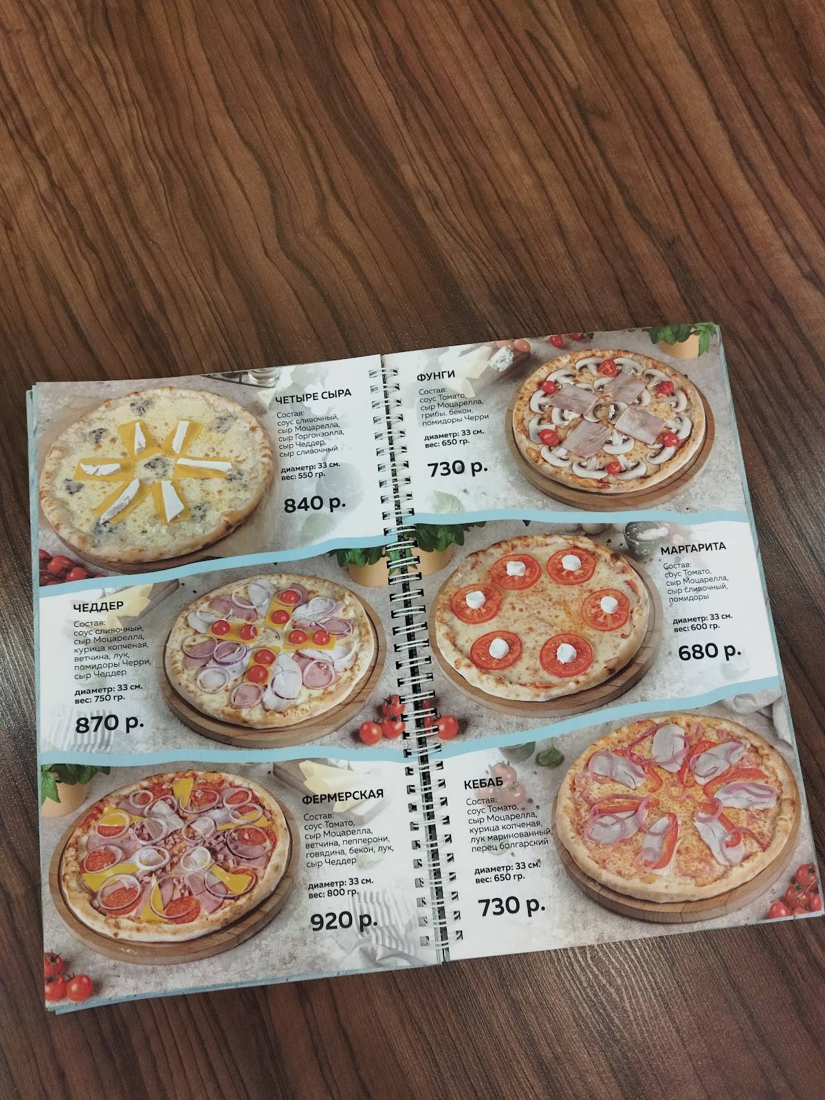 Мама Food меню