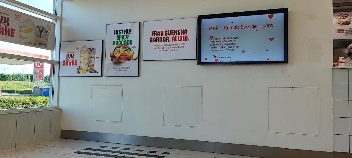 Max Burgers меню