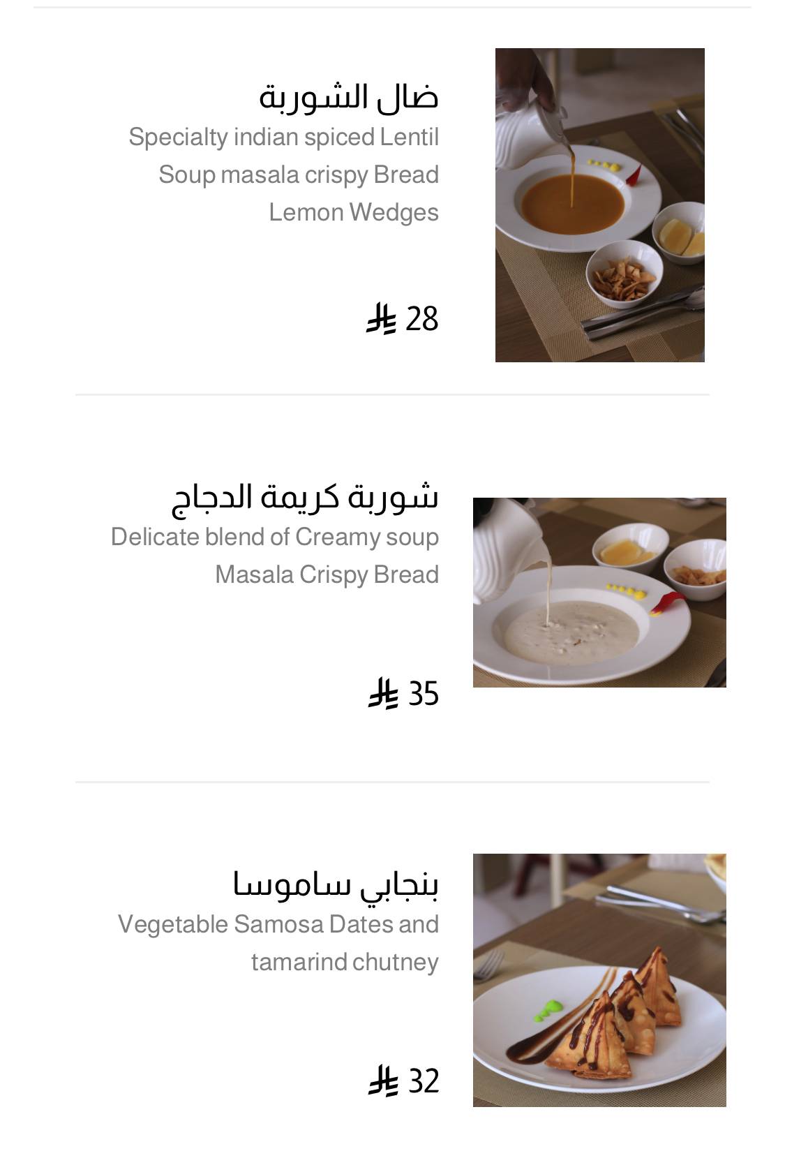 Mayur Indian Restaurant меню