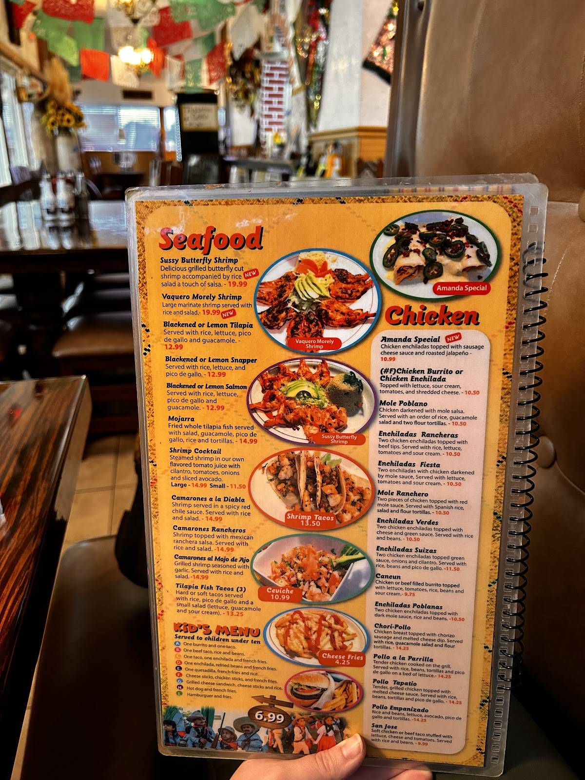 Mi Rancho меню