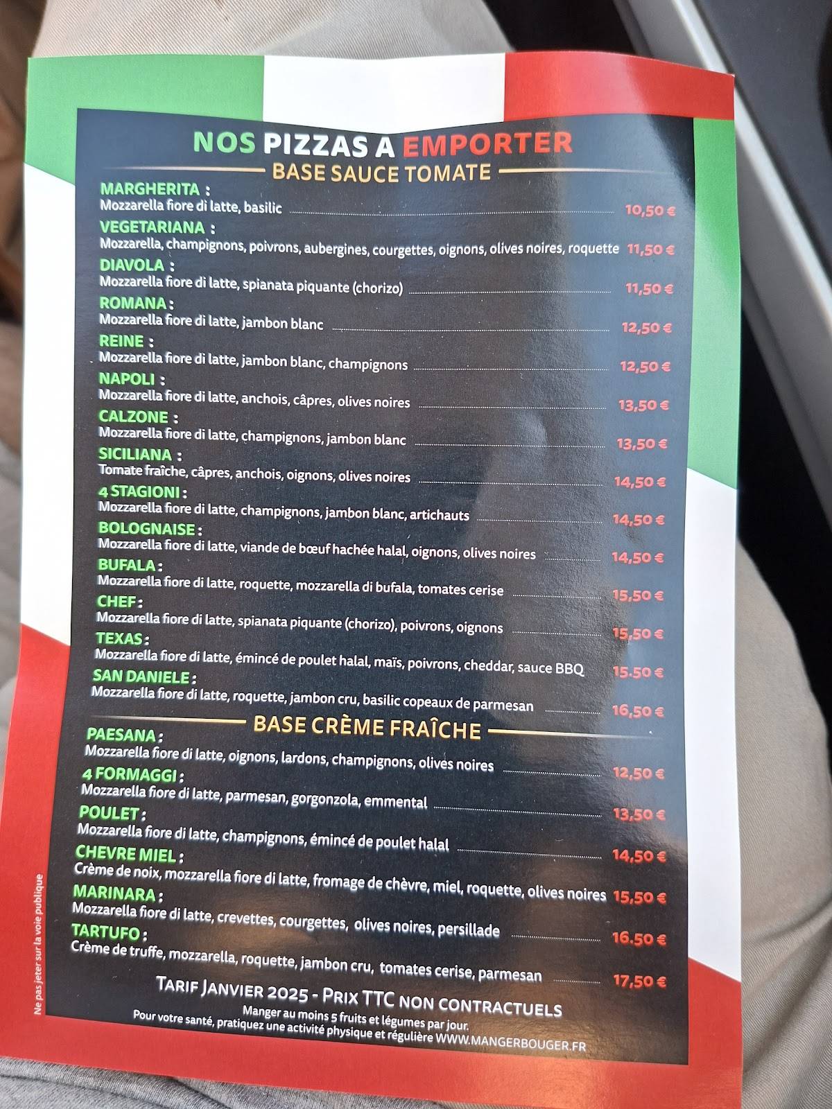 Mimozza Caffè меню