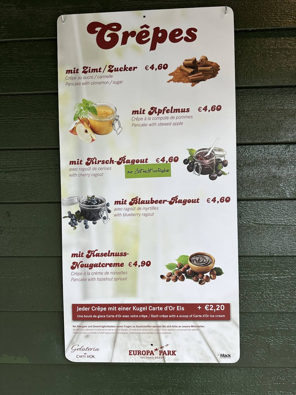 Molencafé меню