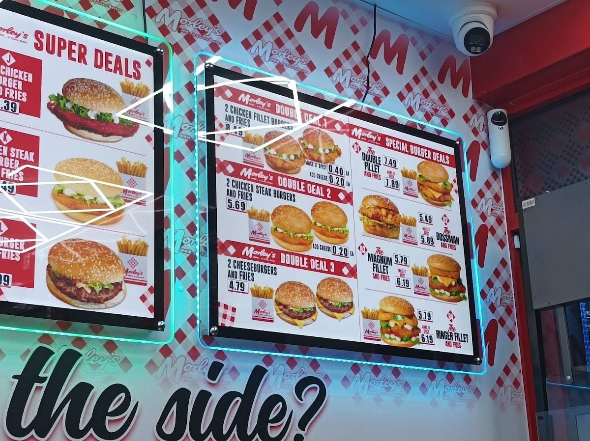 Morley's Fried Chicken Bromley меню