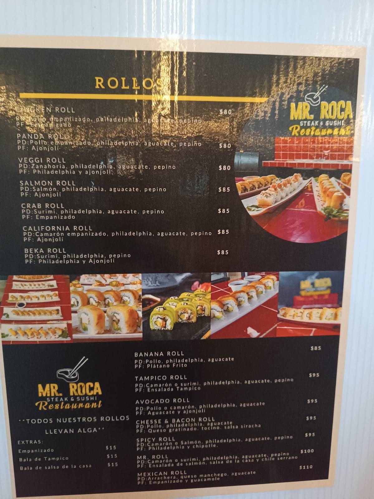 Mr. Roca Restaurant меню