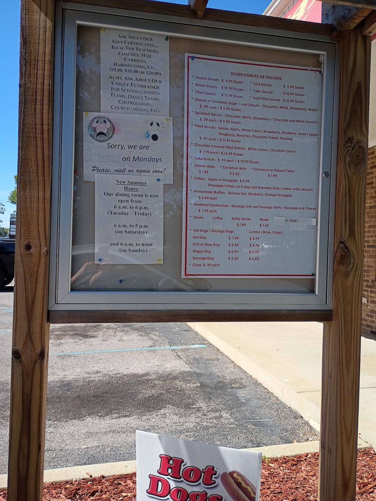 Murray's Donuts меню