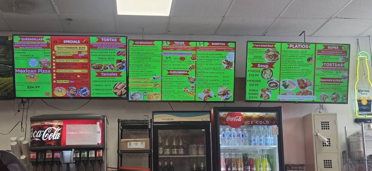 My Taco House меню