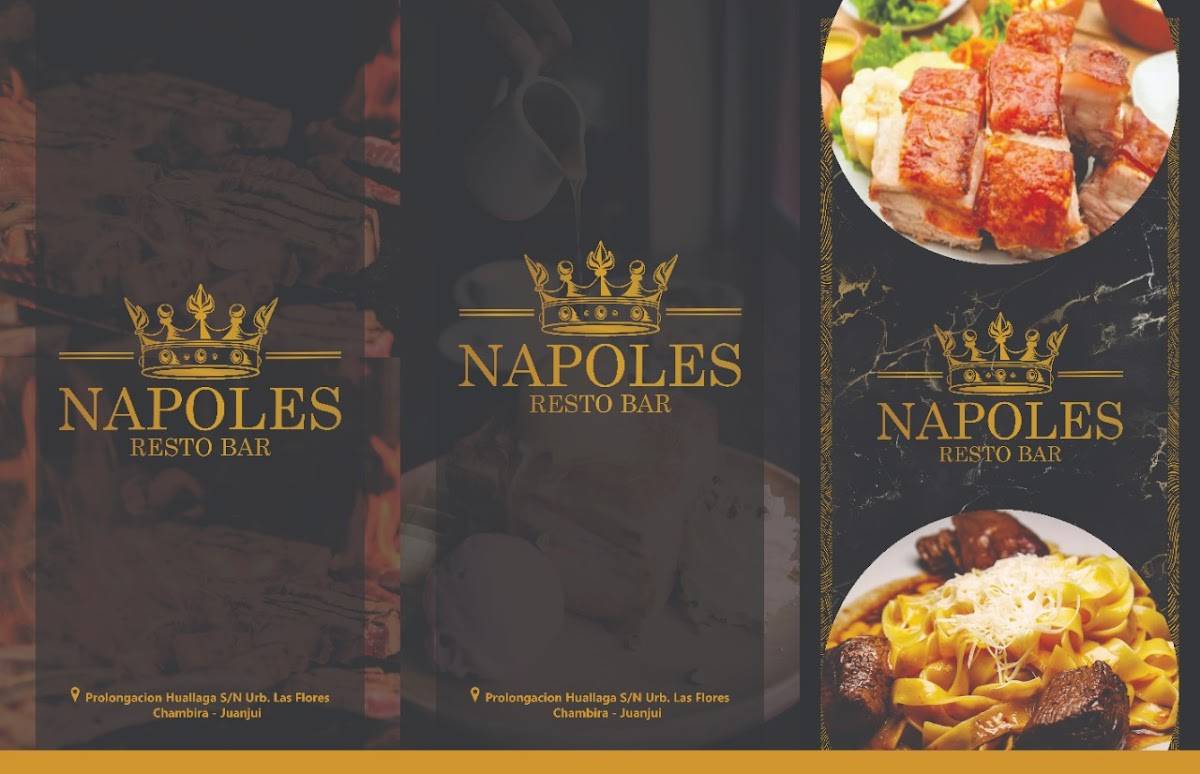 NAPOLES RESTOBAR меню