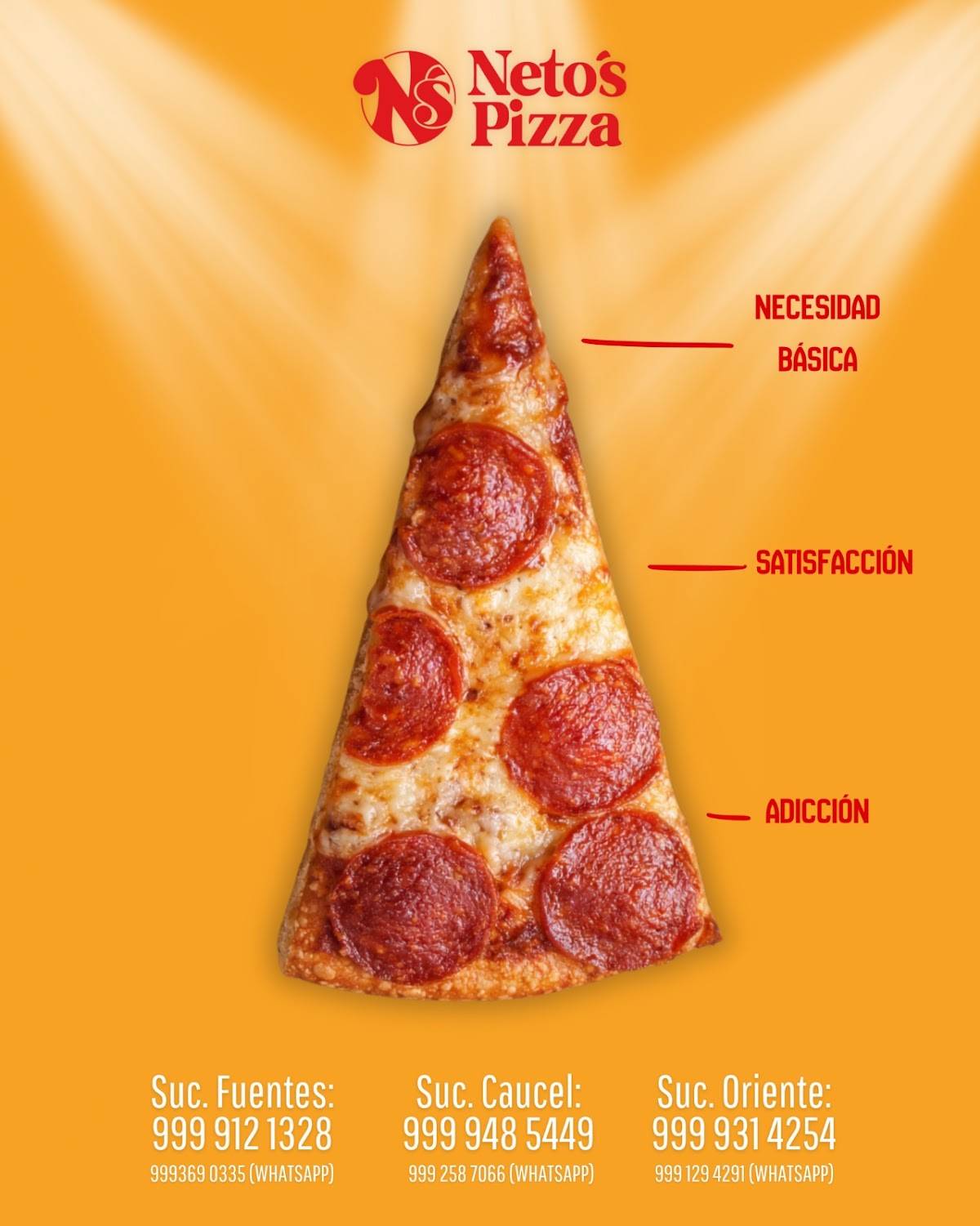 Neto's Pizza Fuentes меню