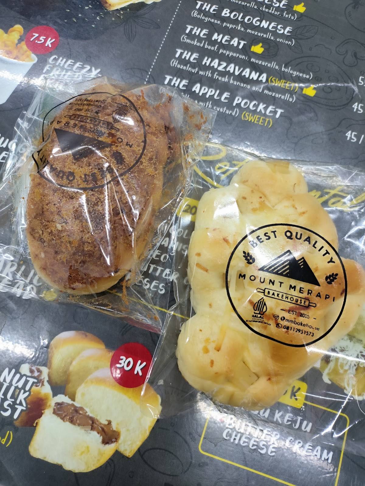 PT. Mount Merapi Bakehouse меню