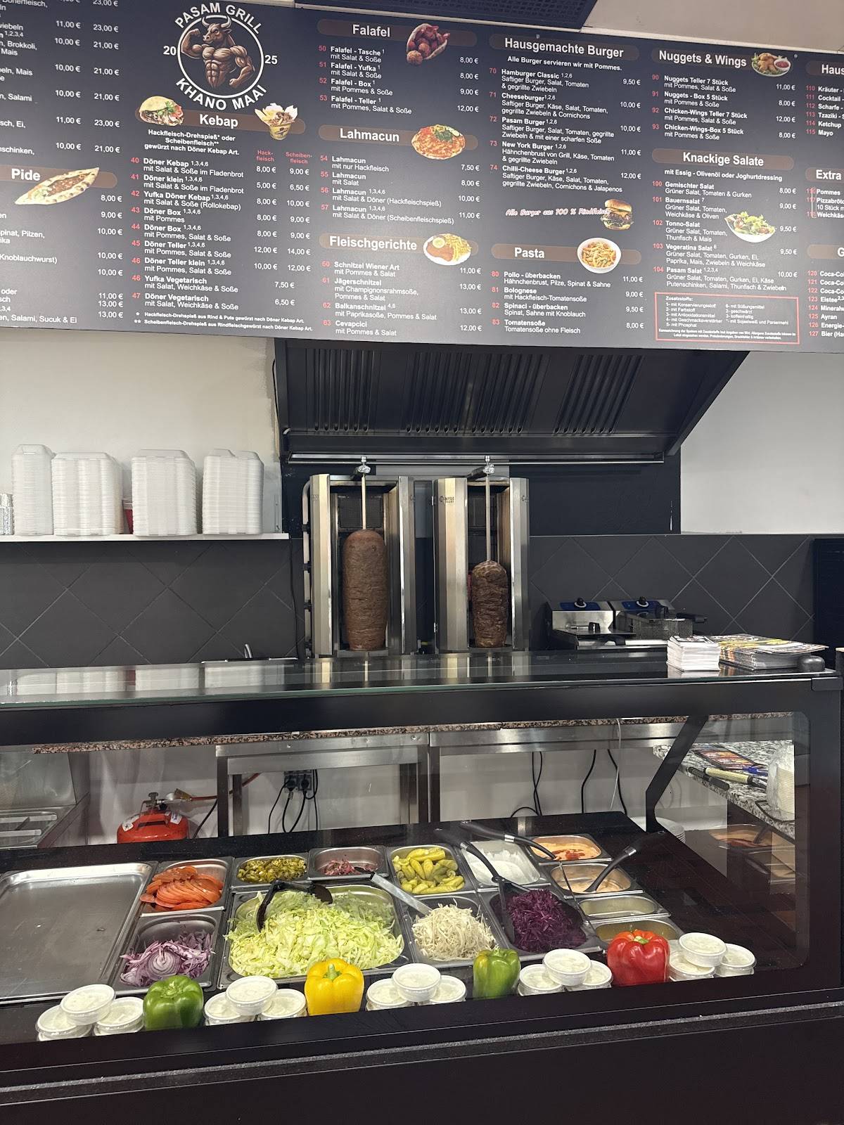 Pasam Grill меню