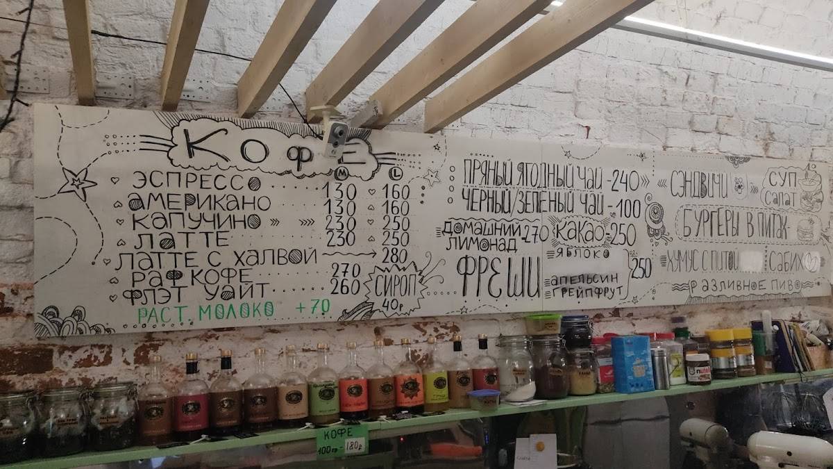 Пит Брэд меню
