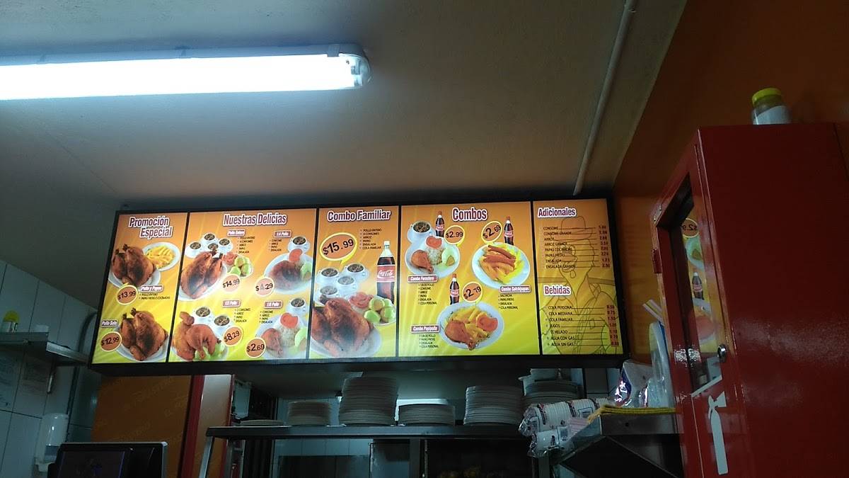 Pollos Forastero меню