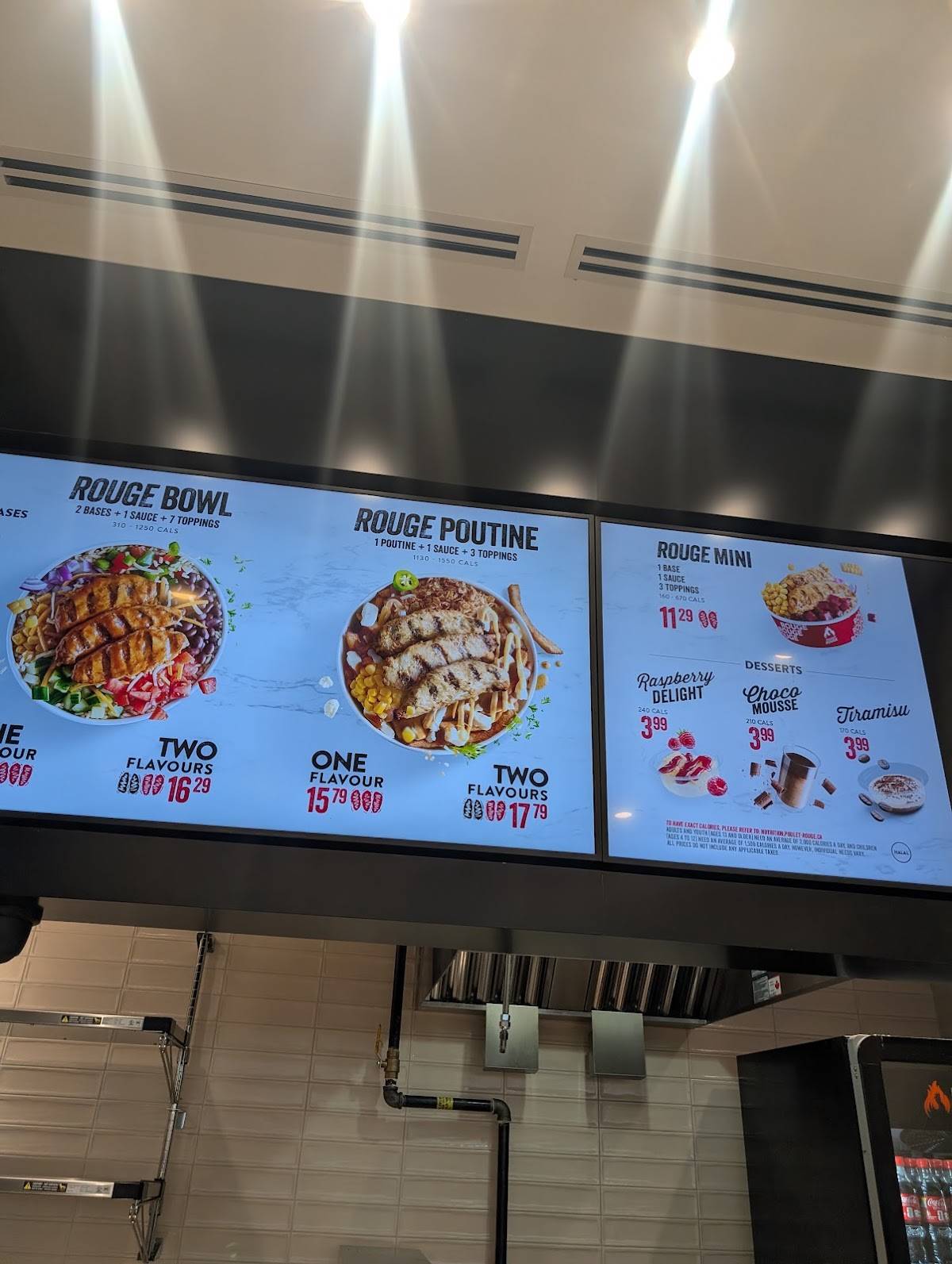 Poulet Rouge меню
