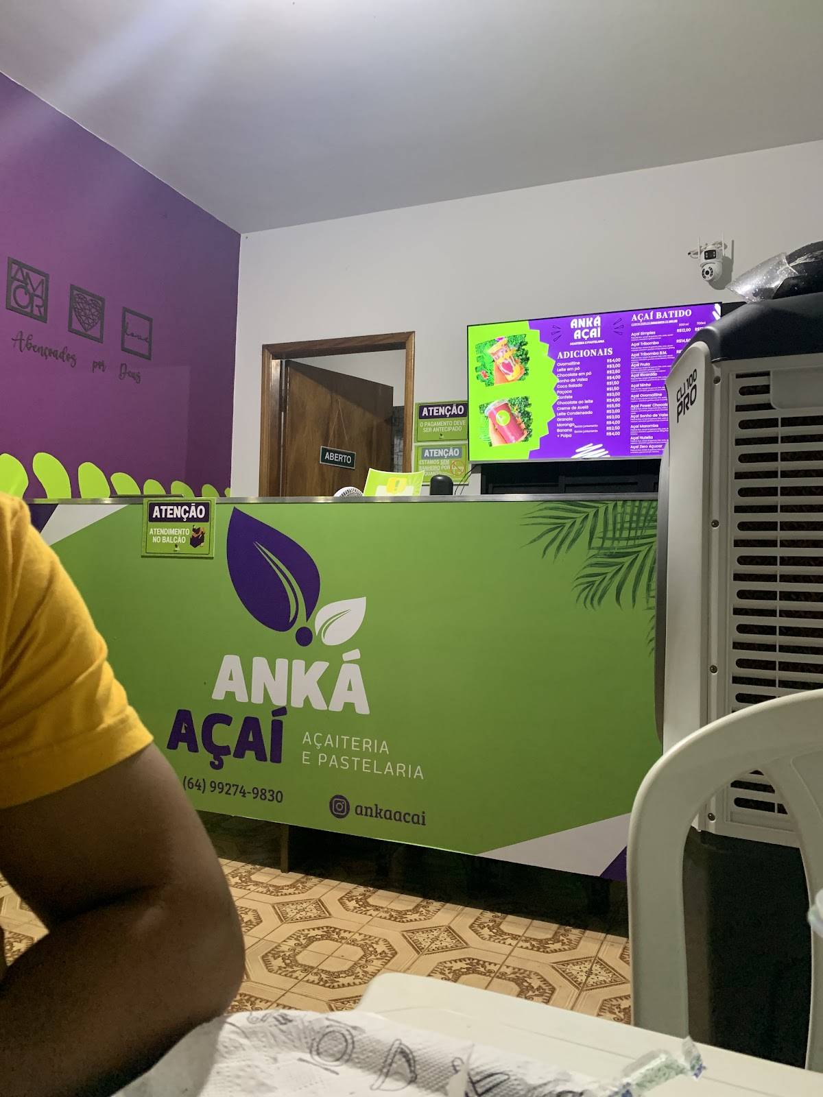 Anká Açaí меню