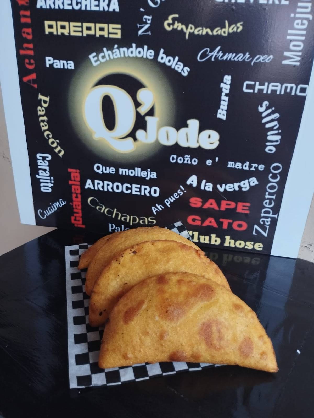 Q'JODE меню