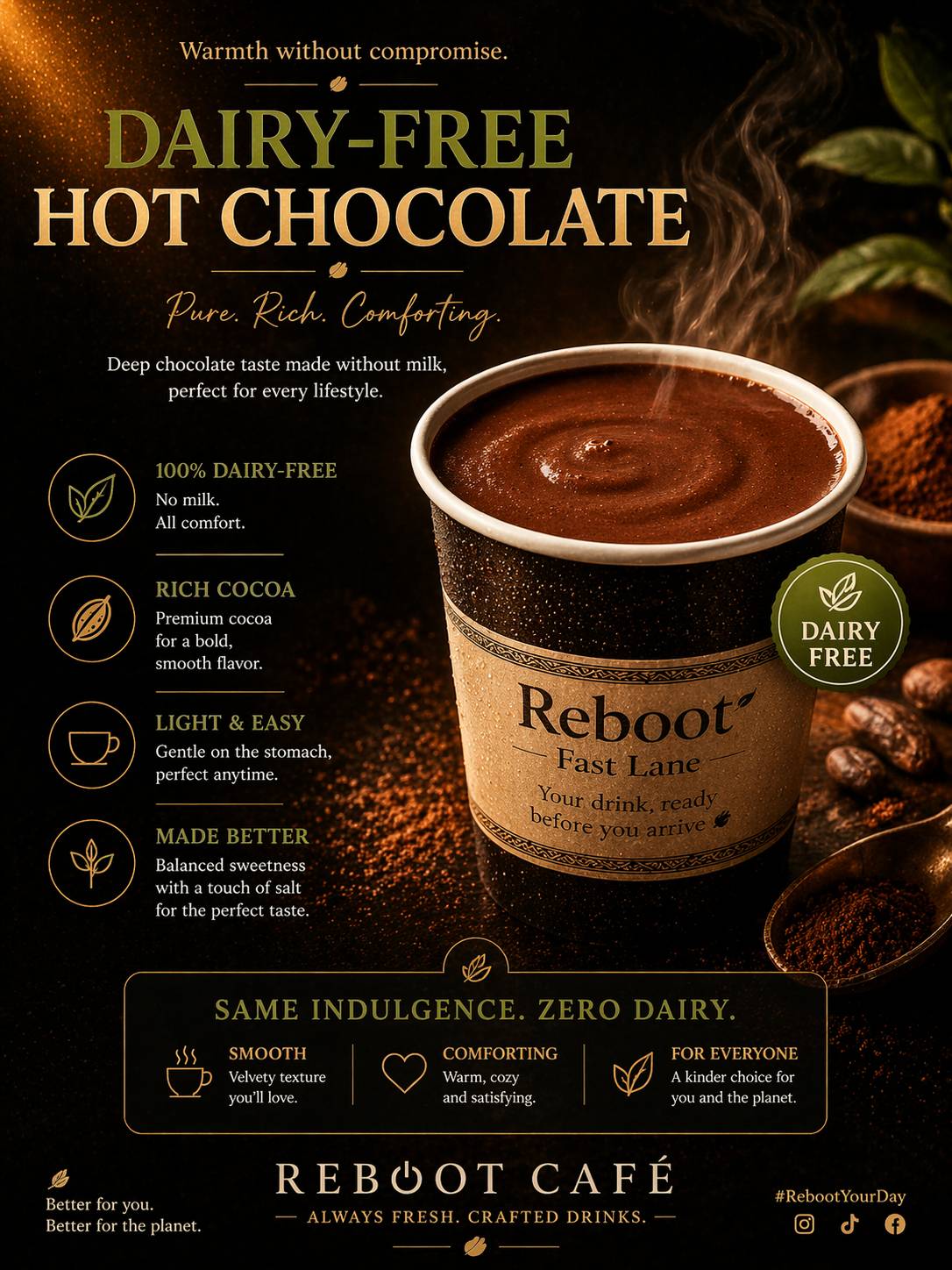 Reboot Cafe меню